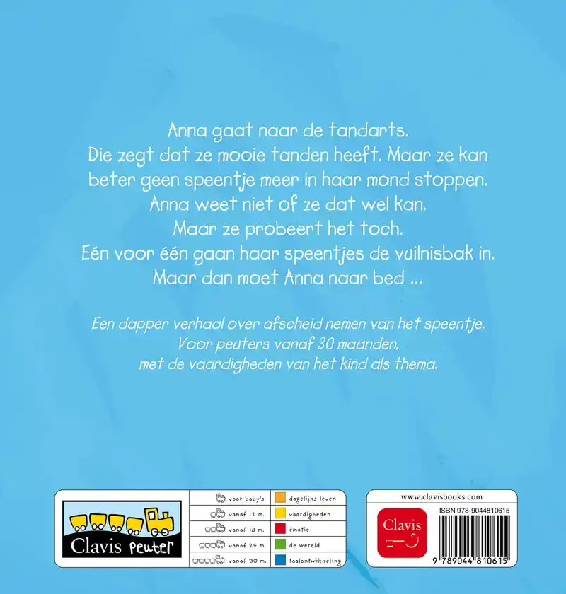ANNA GOOIT HAAR SPEENTJES WEG