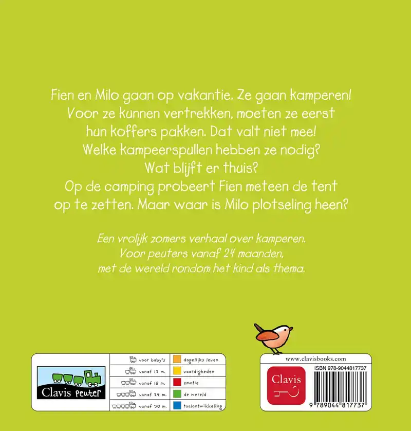 KAMPEREN MET FIEN EN MILO