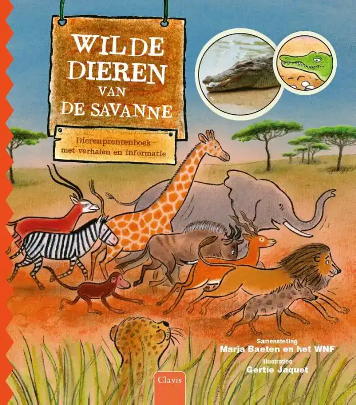 WILDE DIEREN VAN DE SAVANNE