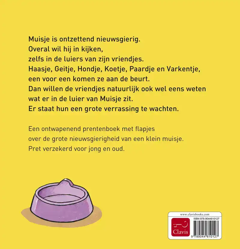 MAG IK EENS IN JE LUIER KIJKEN? BOEK + KNUFFEL