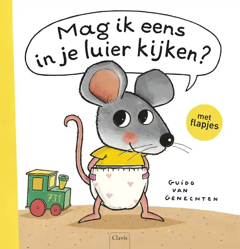 MAG IK EENS IN JE LUIER KIJKEN? BOEK + KNUFFEL