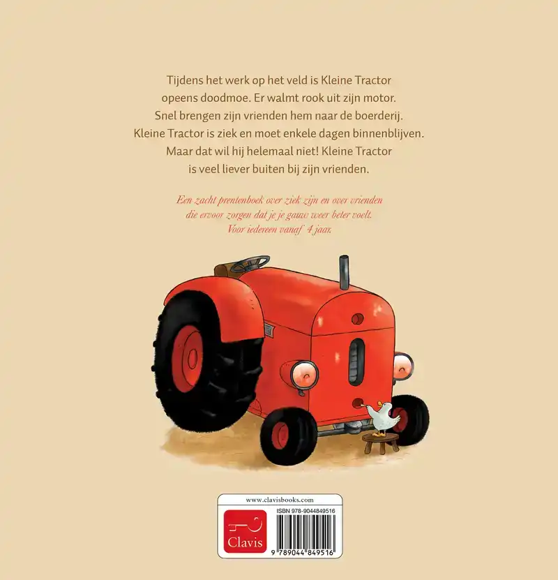 KLEINE TRACTOR IS ZIEK