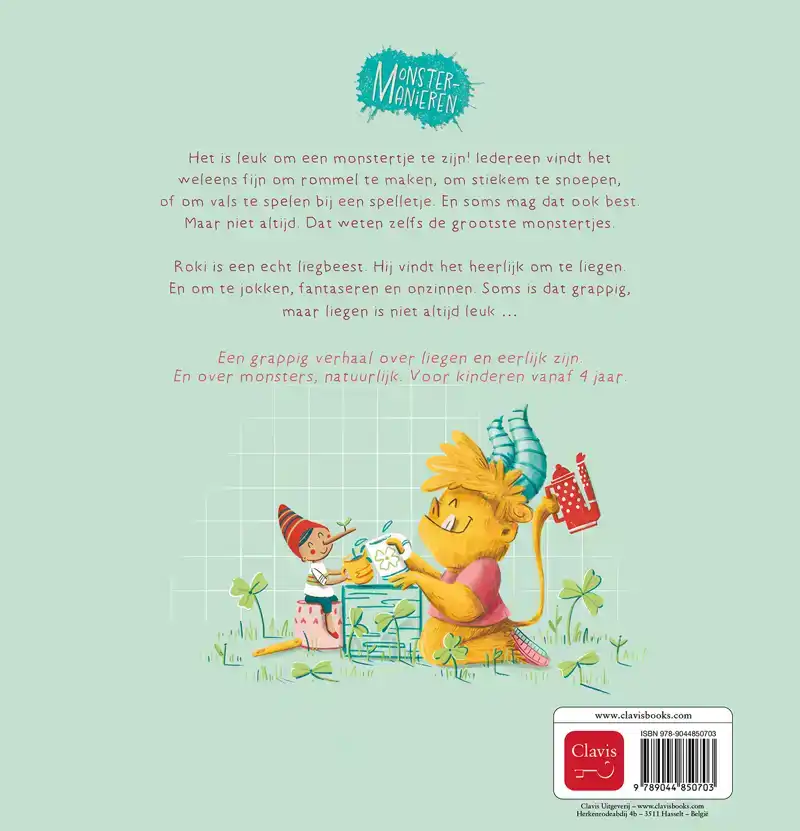 MONSTERMANIEREN. LIEGEN IS LEUK