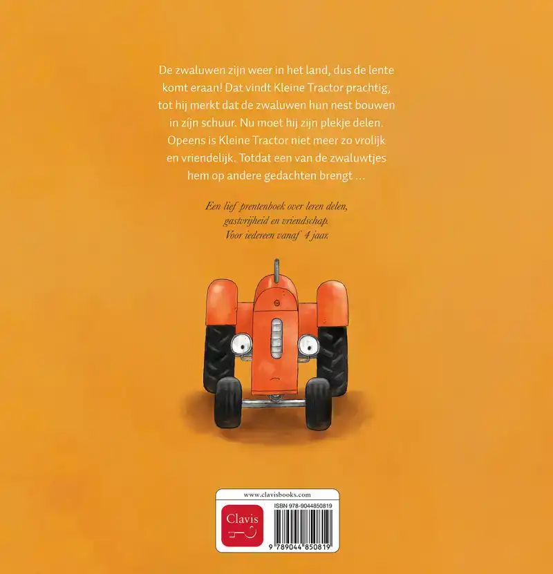 KLEINE TRACTOR LEERT DELEN