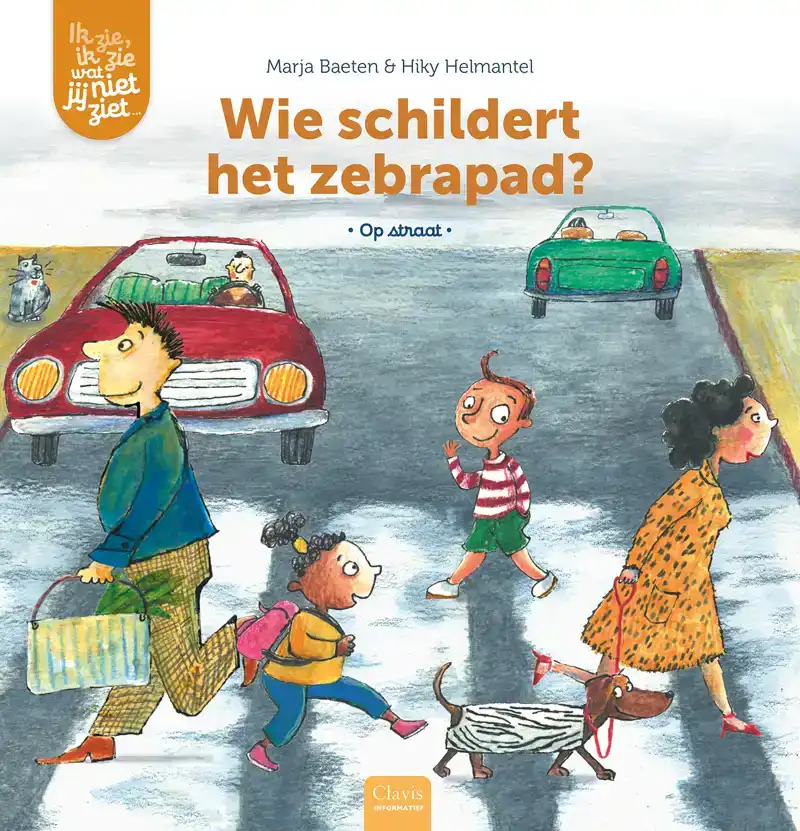 WIE SCHILDERT HET ZEBRAPAD?