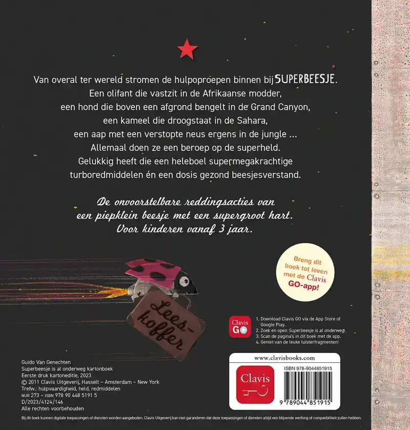 SUPERBEESJE IS AL ONDERWEG