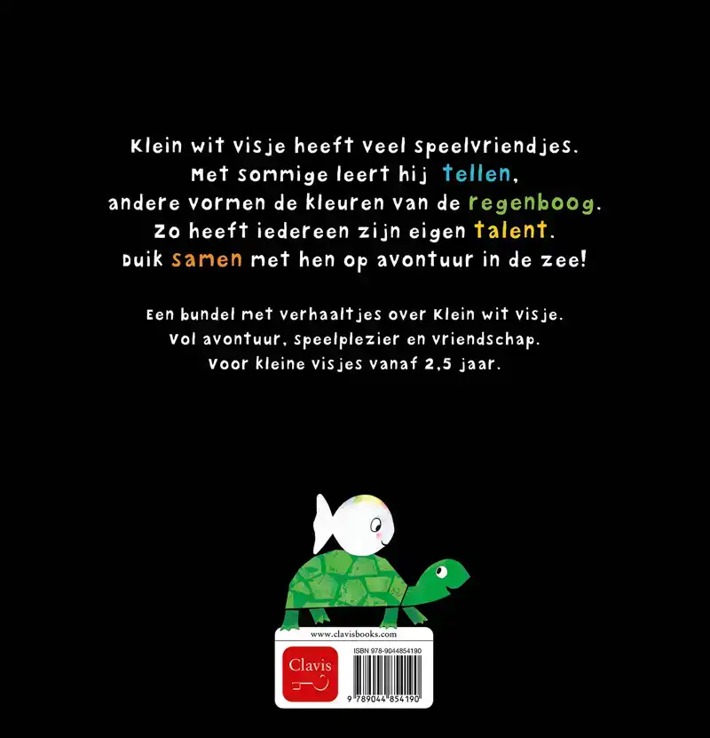 KLEIN WIT VISJE EN ZIJN SPEELVRIENDJES