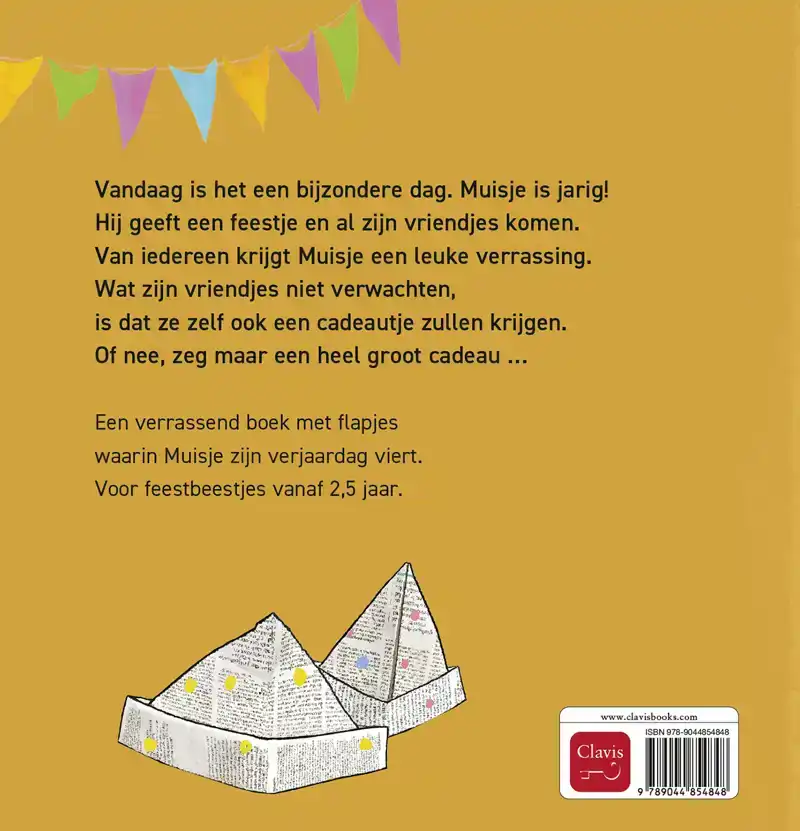 GELUKKIGE VERJAARDAG, MUISJE!