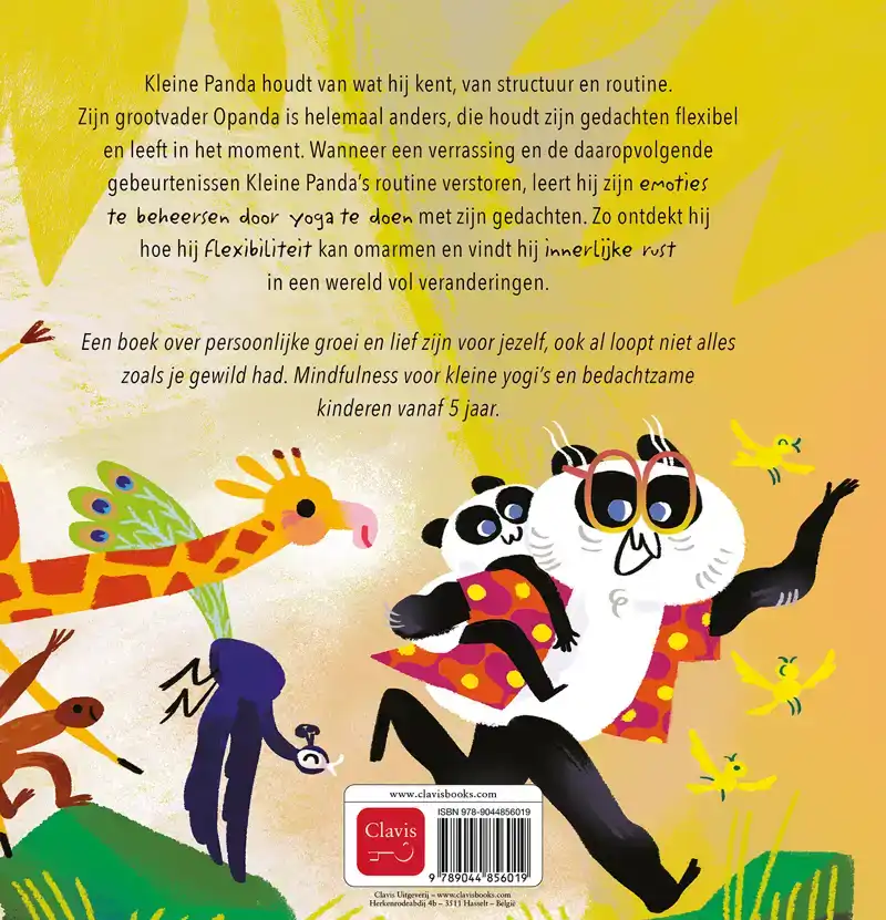 REGENBOOGPANDA IN BALANS