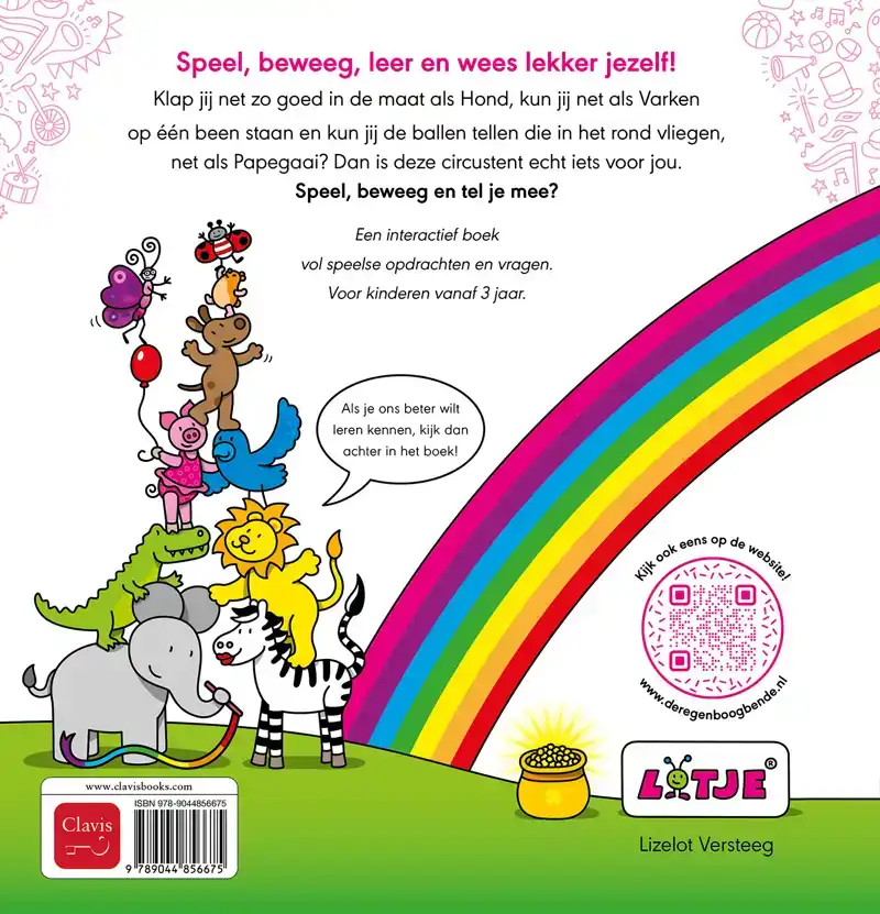 DE REGENBOOGBENDE IN HET CIRCUS