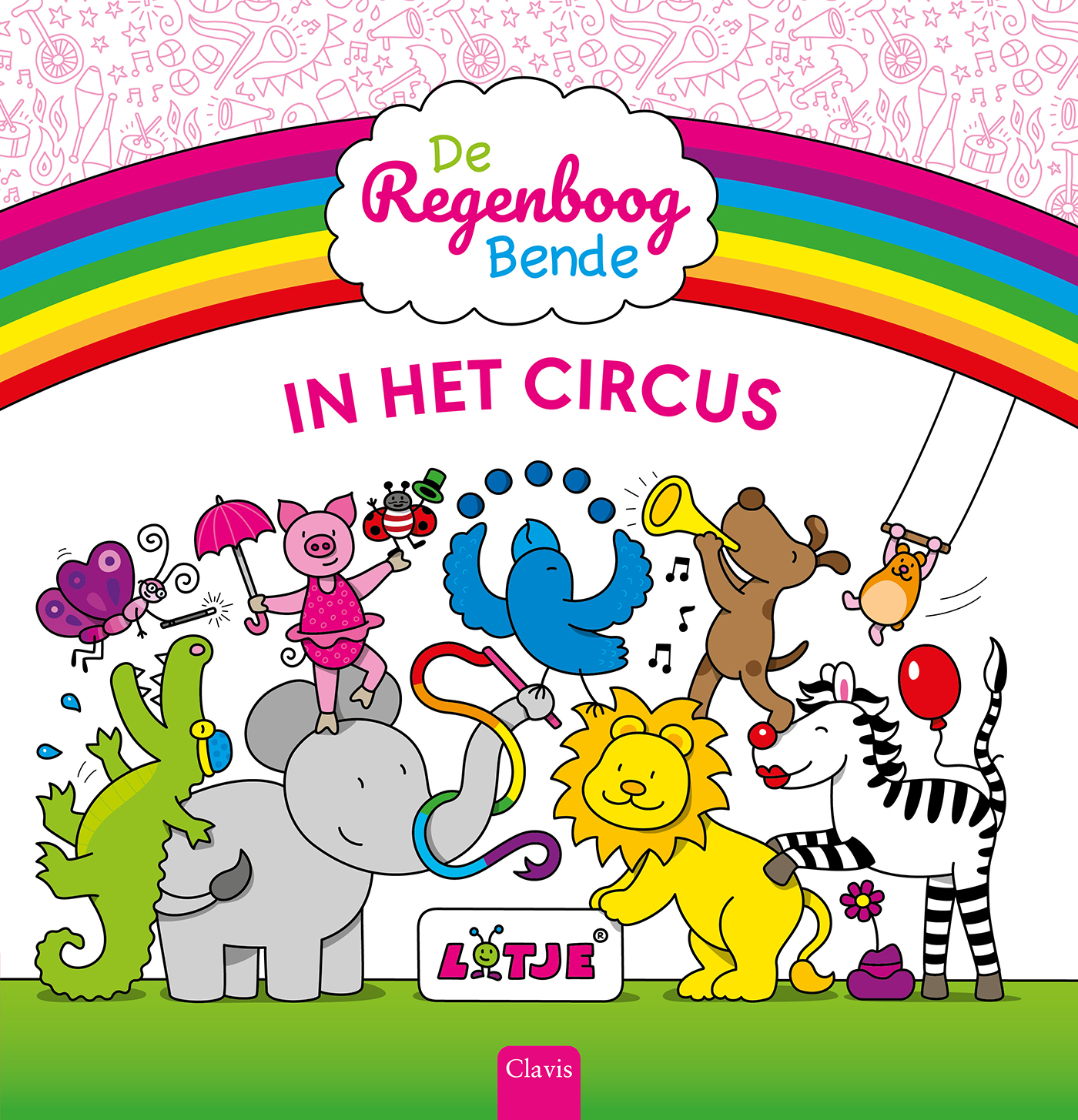 DE REGENBOOGBENDE IN HET CIRCUS