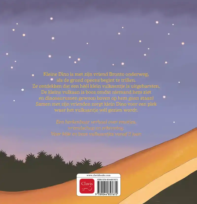 KLEINE DINO EN HET BOZE VULKAANTJE