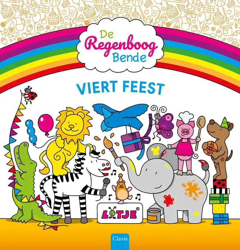DE REGENBOOGBENDE VIERT FEEST