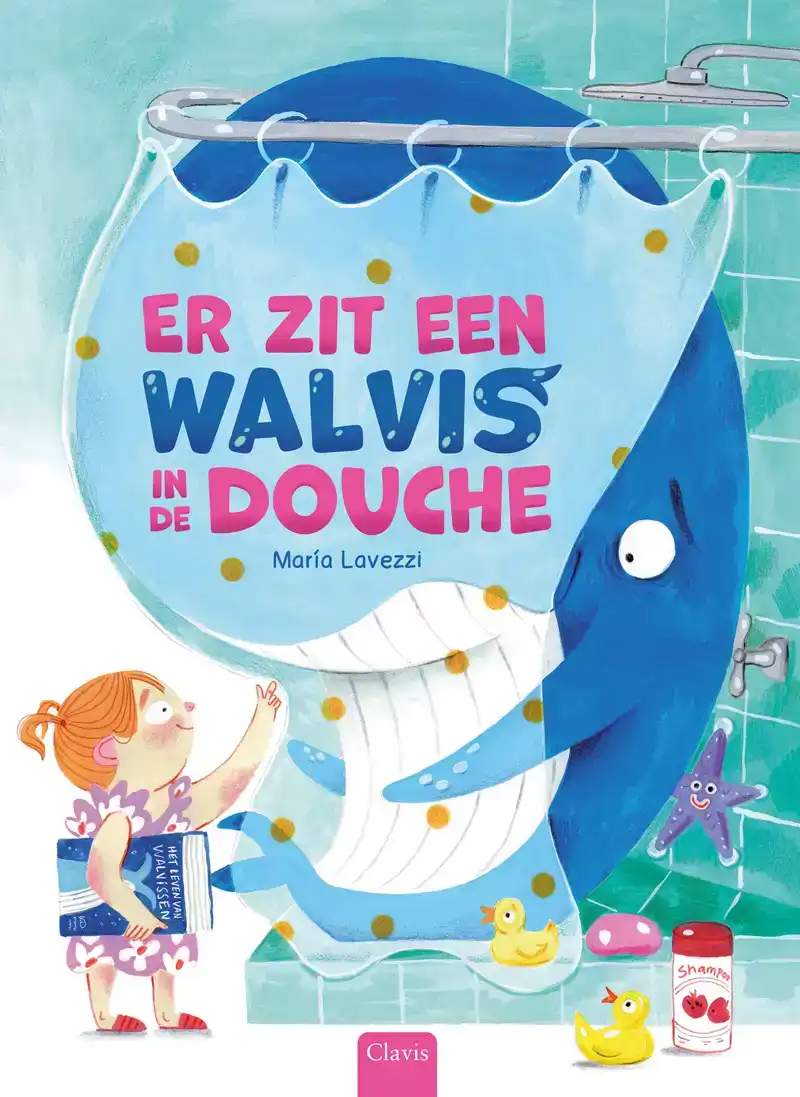 ER ZIT EEN WALVIS IN DE DOUCHE