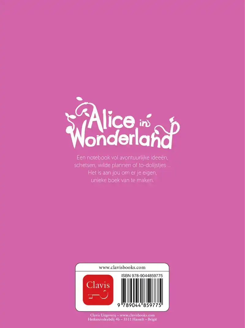 ALICE IN WONDERLAND NOTEBOOK