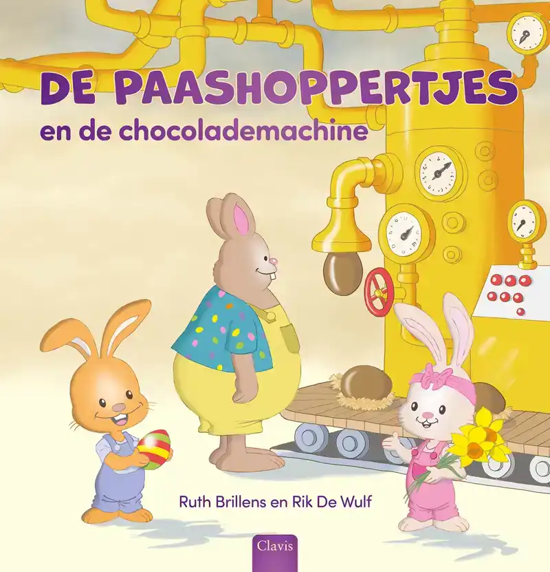 DE PAASHOPPERTJES EN DE CHOCOLADEMACHINE