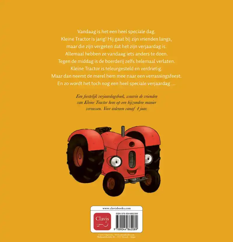 KLEINE TRACTOR IS JARIG