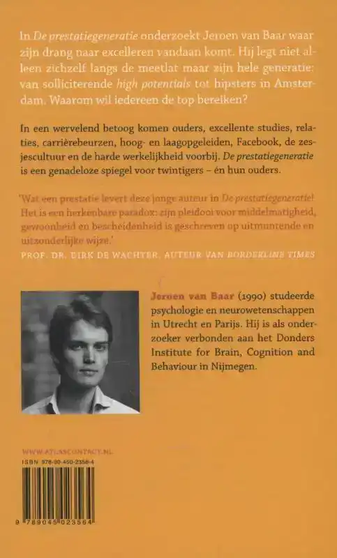 DE PRESTATIEGENERATIE
