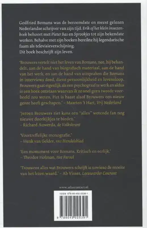 JEROEN BROUWERS OVER GODFRIED BOMANS