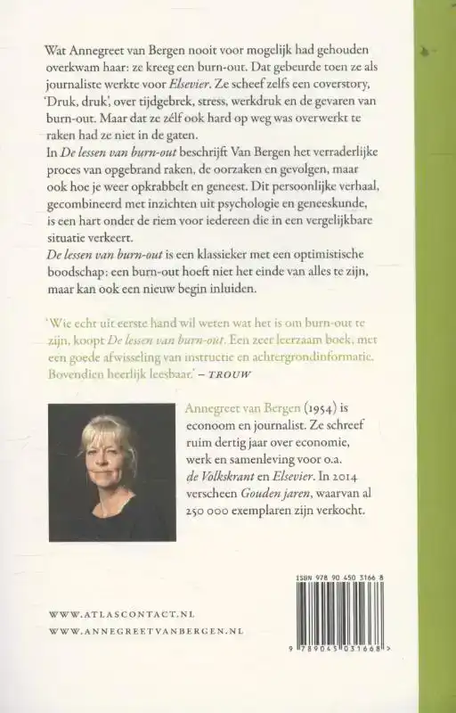 DE LESSEN VAN BURN-OUT