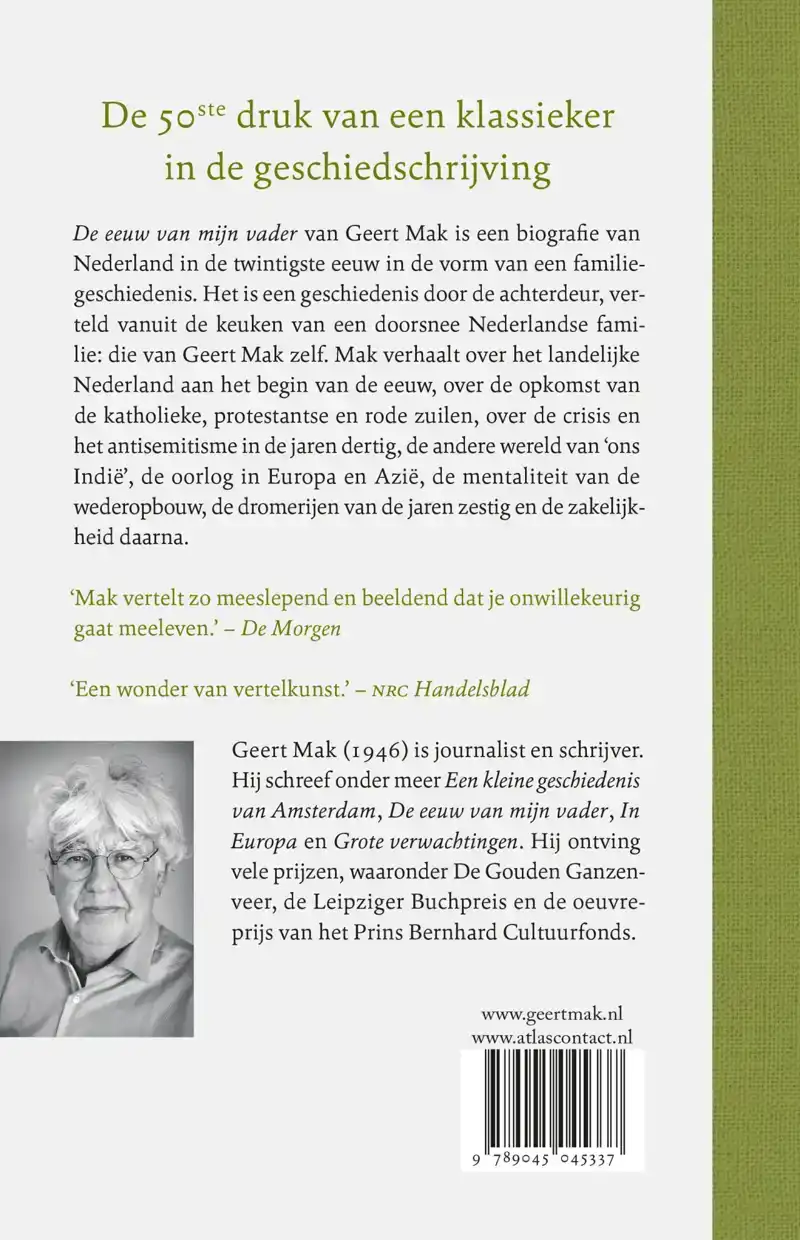 DE EEUW VAN MIJN VADER - JUBILEUMEDITIE