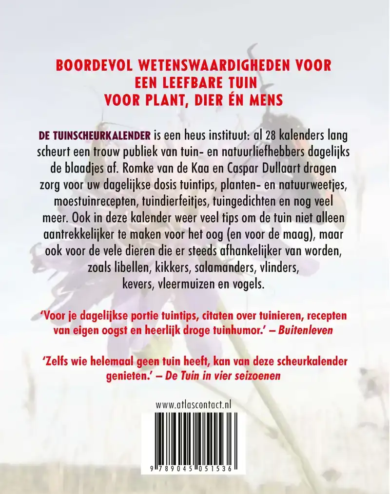 TUINSCHEURKALENDER 2026