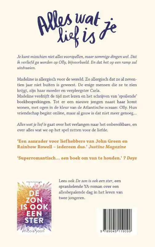 ALLES WAT JE LIEF IS