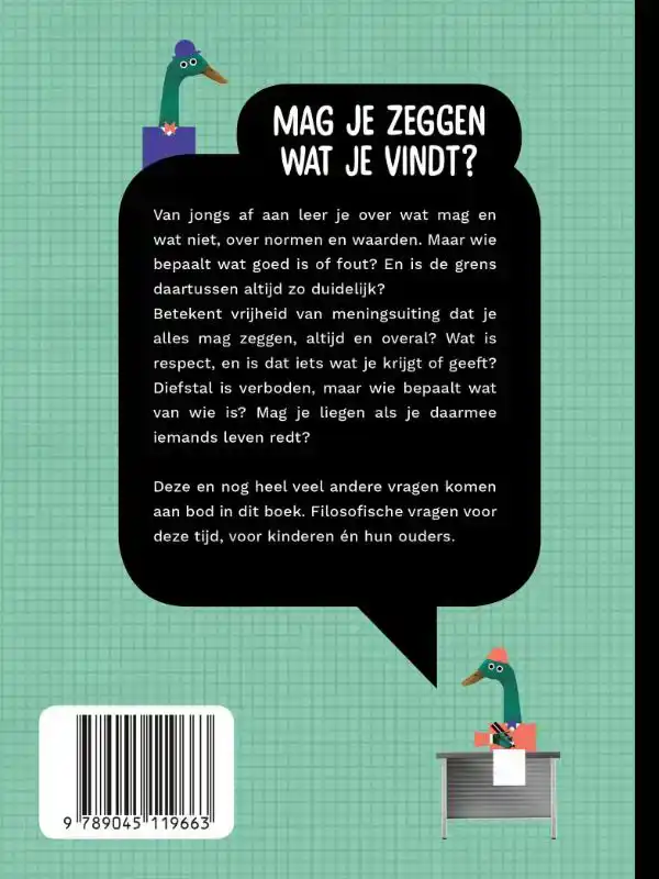 MAG JE ZEGGEN WAT JE VINDT?