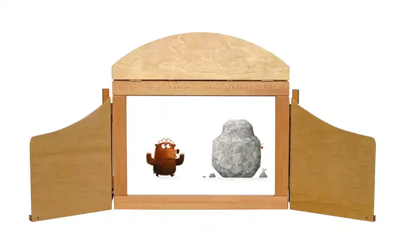 DE BRIL VAN BEER KAMISHIBAI VERTELPLATEN