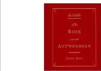 DE LIEFDE - BOEK MET ALLE ANTWOORDEN - MINI