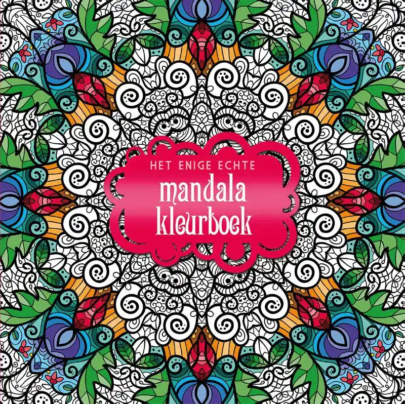 HET ENIGE ECHT MANDALA KLEURBOEK