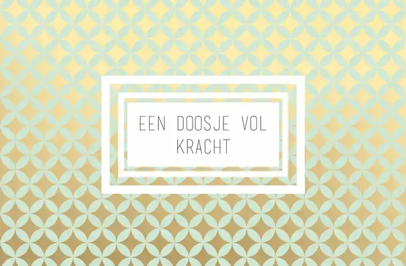 EEN DOOSJE VOL KRACHT