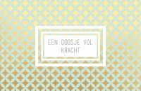 EEN DOOSJE VOL KRACHT