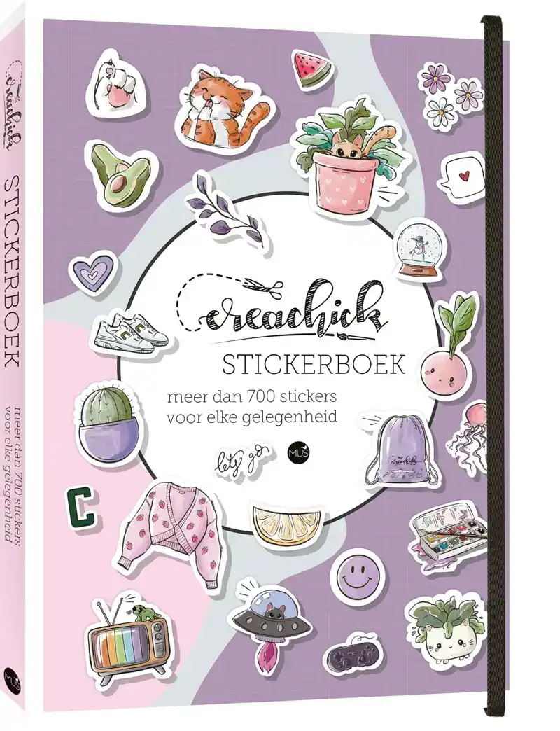 STICKERBOEK CREACHICK A5 50VEL