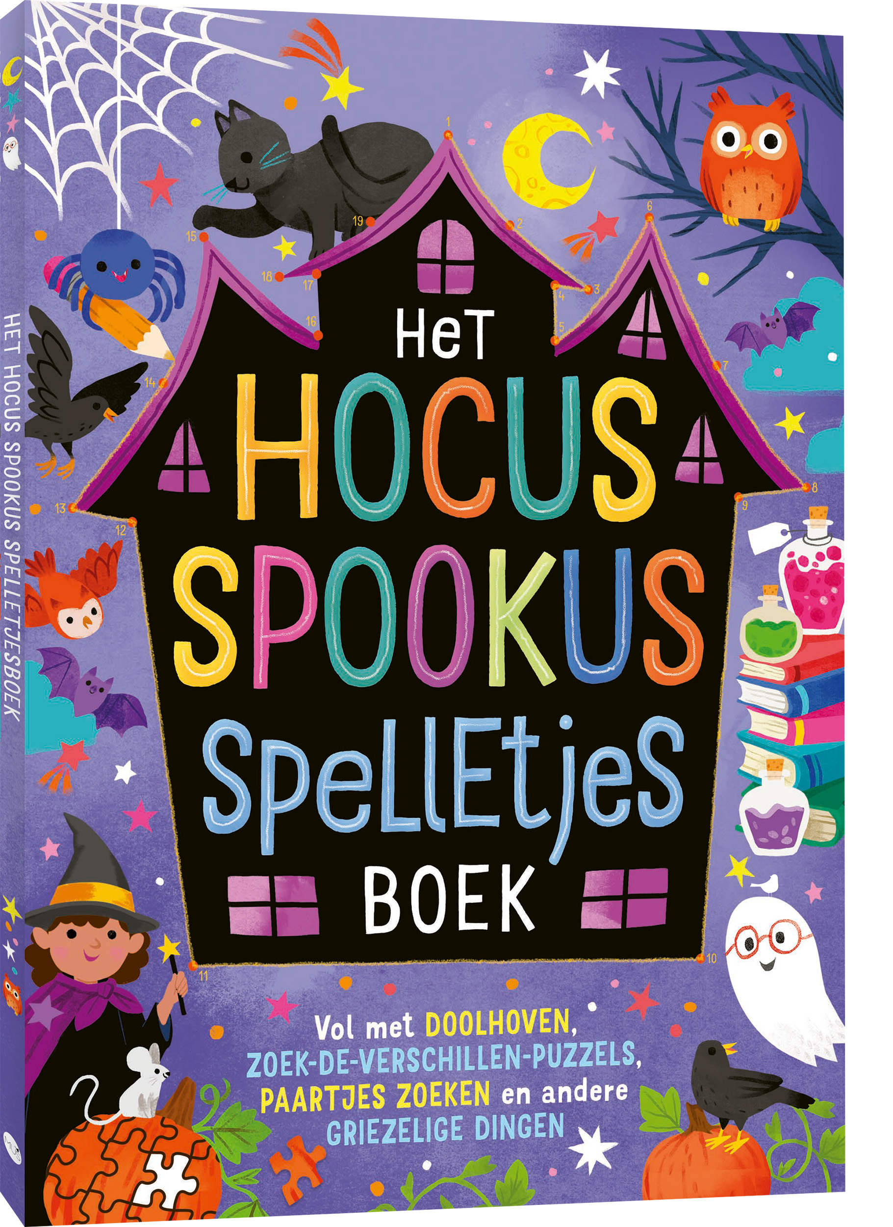 HET HOCUS SPOOKUS SPELLETJESBOEK