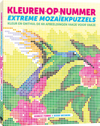 KLEUREN-OP-NUMMER: EXTREME MOZAIEKPUZZELS