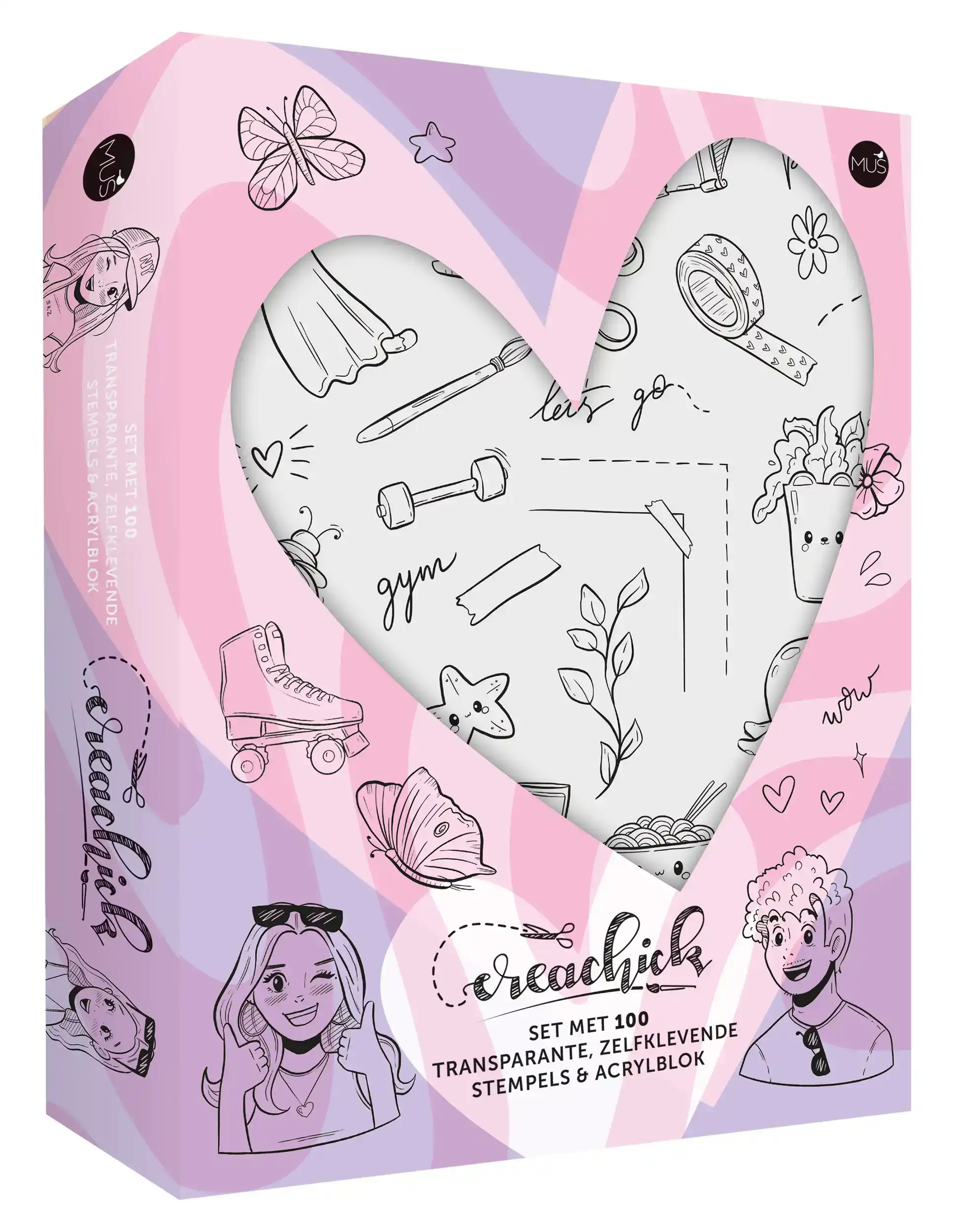 CREACHICK STEMPELSET