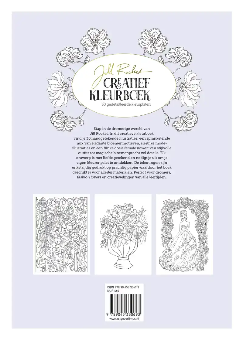 JILL ROCKET : CREATIEF KLEURBOEK