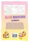 GOUDEN LIJNTJES BLIJE BEESTJES KLEURBOEK