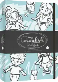 CREACHICK SCHETSBOEK BLUE