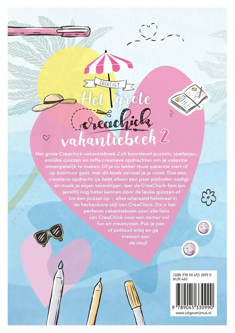 HET GROTE CREACHICK VAKANTIEBOEK 2