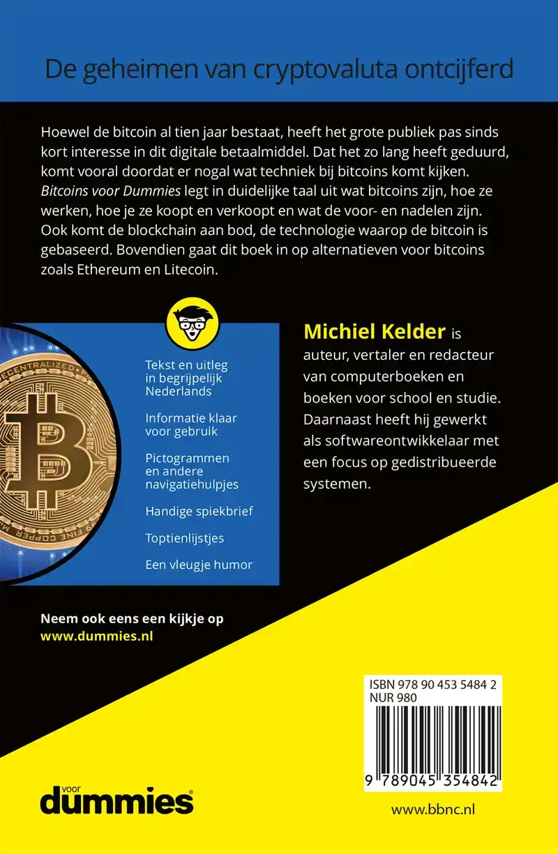 BITCOINS VOOR DUMMIES