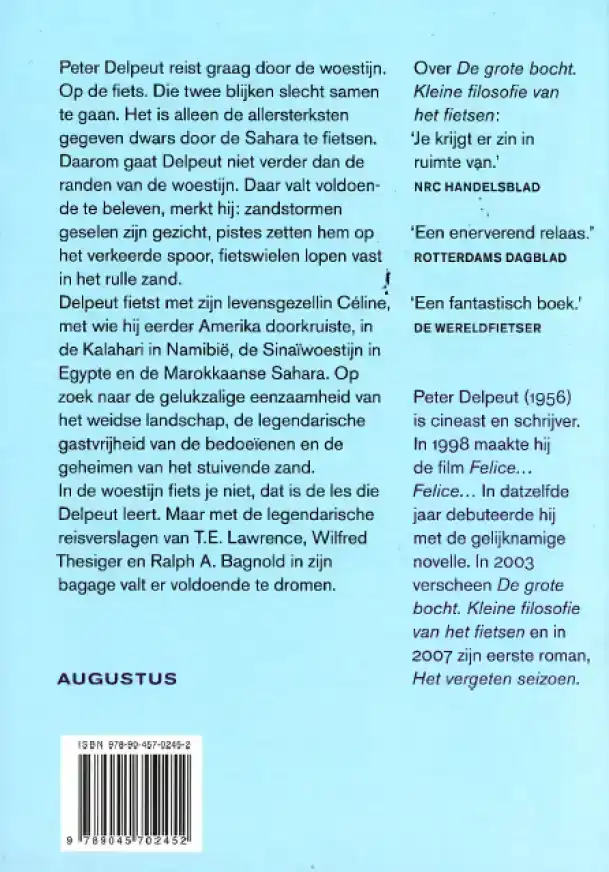 IN DE WOESTIJN FIETS JE NIET