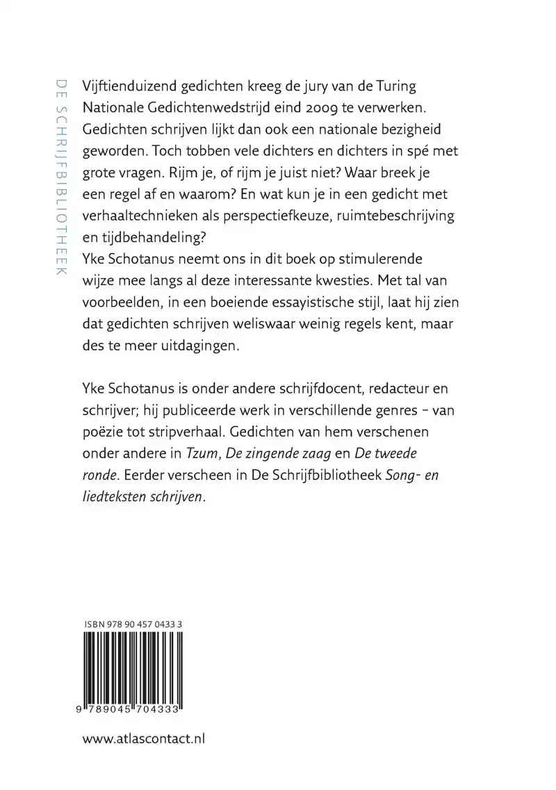 DICHTEN DOE JE ZO