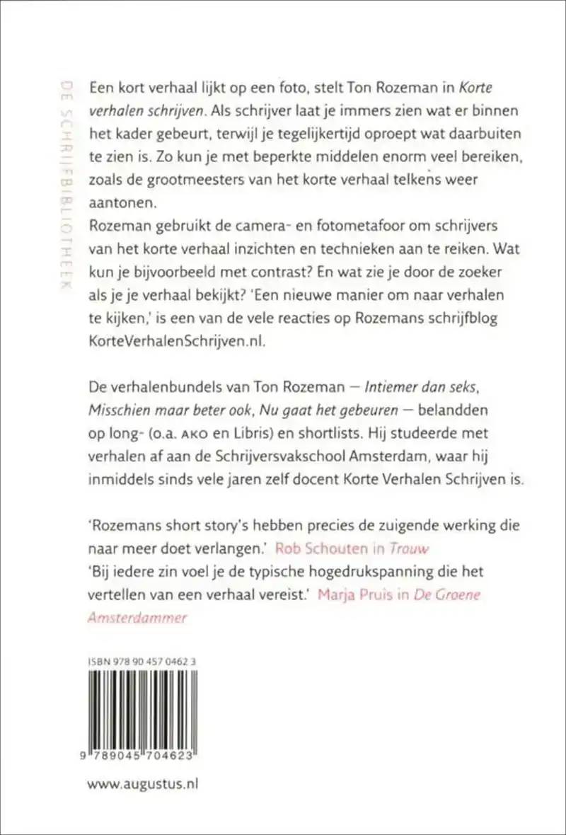 KORTE VERHALEN SCHRIJVEN