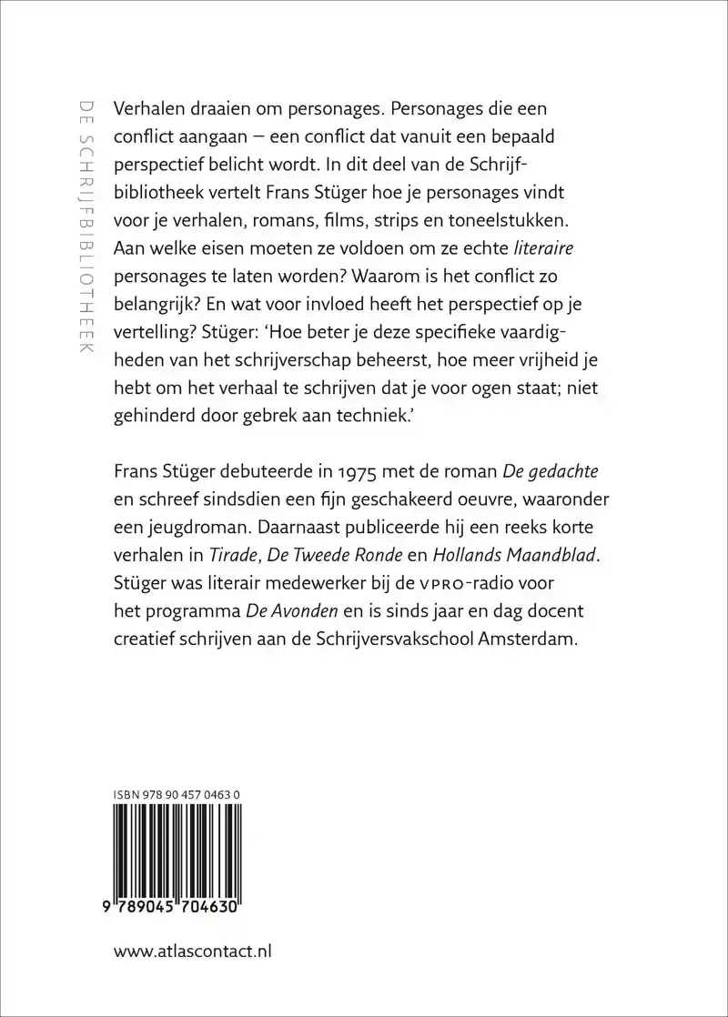 PERSONAGES, CONFLICT, PERSPECTIEF