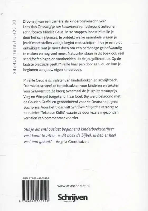 ZO SCHRIJF JE EEN KINDERBOEK