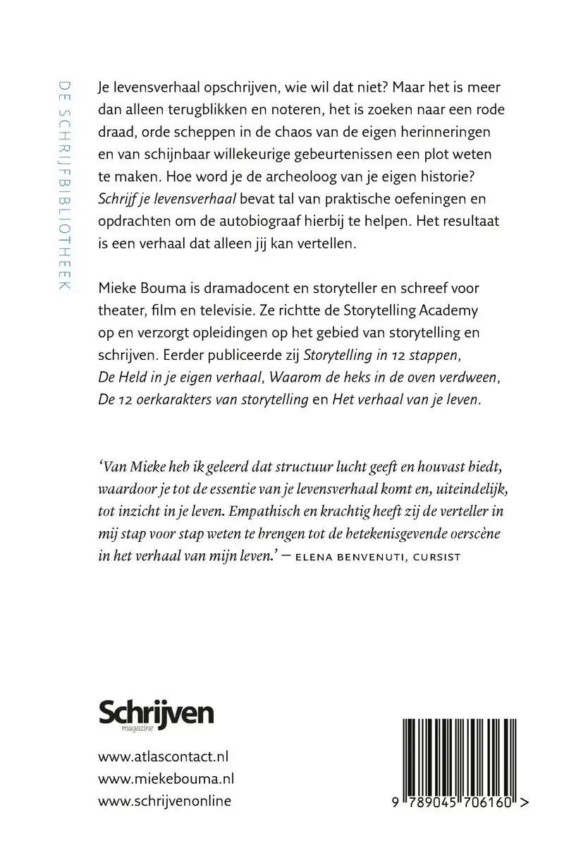 SCHRIJF JE LEVENSVERHAAL
