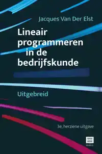 LINEAIR PROGRAMMEREN IN DE BEDRIJFSKUNDE