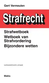 WETBOEK STRAFRECHT